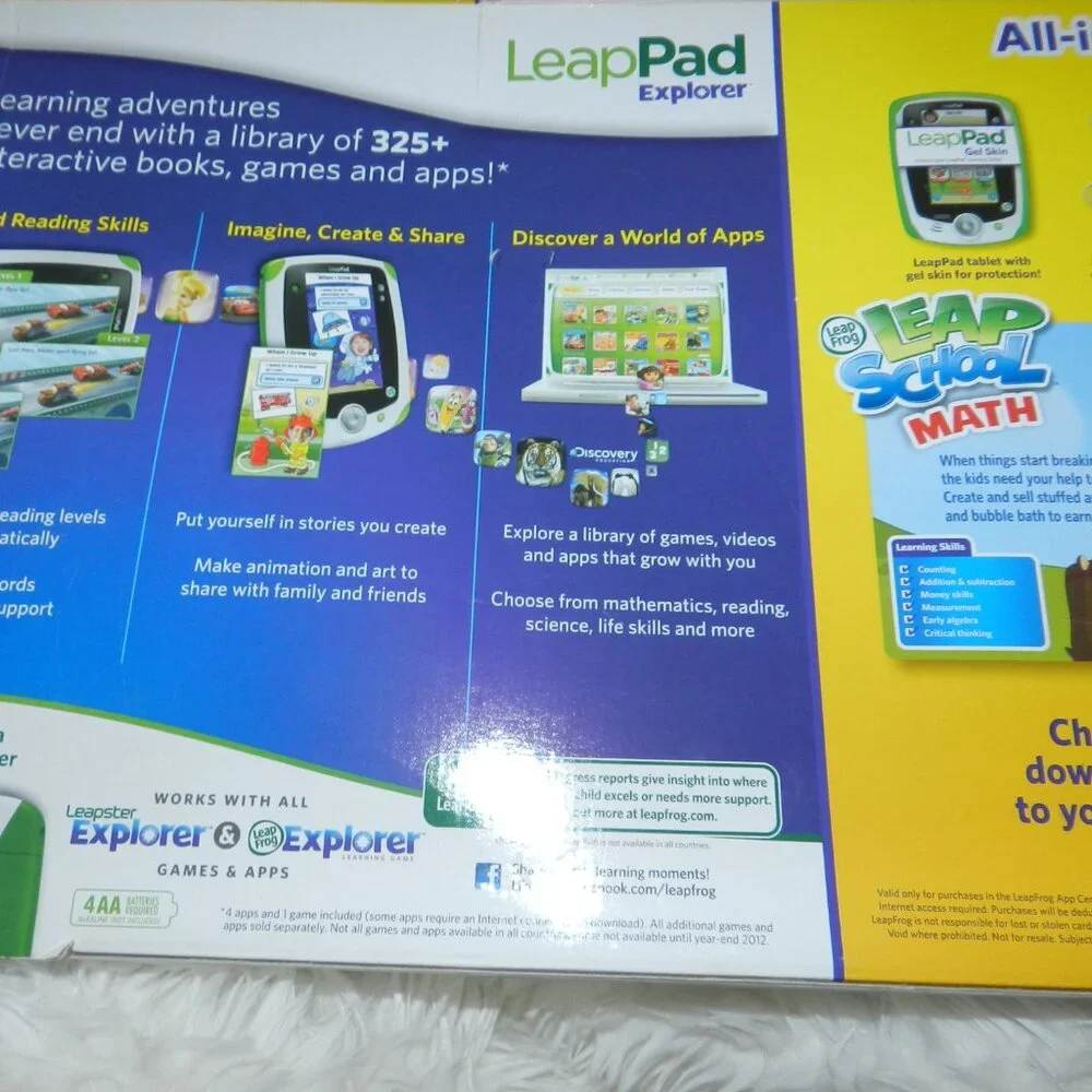 Leapfrog Leappad Explorer All In One Learning Pack Sealed 🆕SHIPS FAST😮💨⚡🚚 - Picture 13 of 16